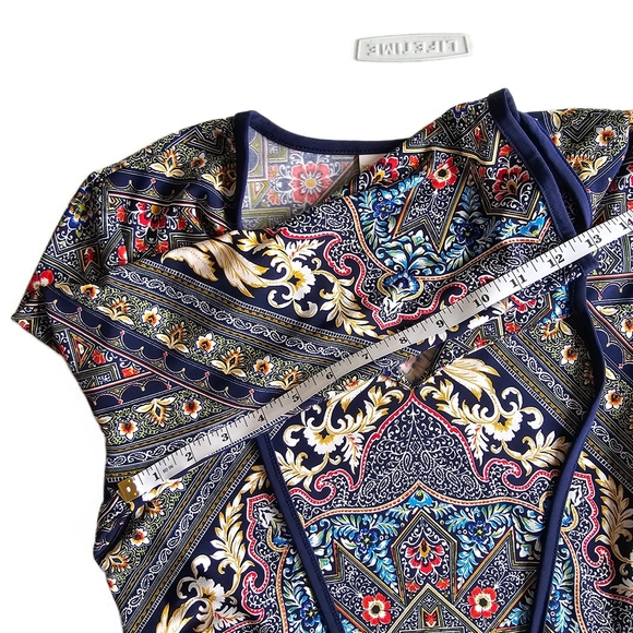 Westport 1962 Boho Festival Artsy Hippie Fairy Whimsical Sheath Dress - Picture 13 of 16